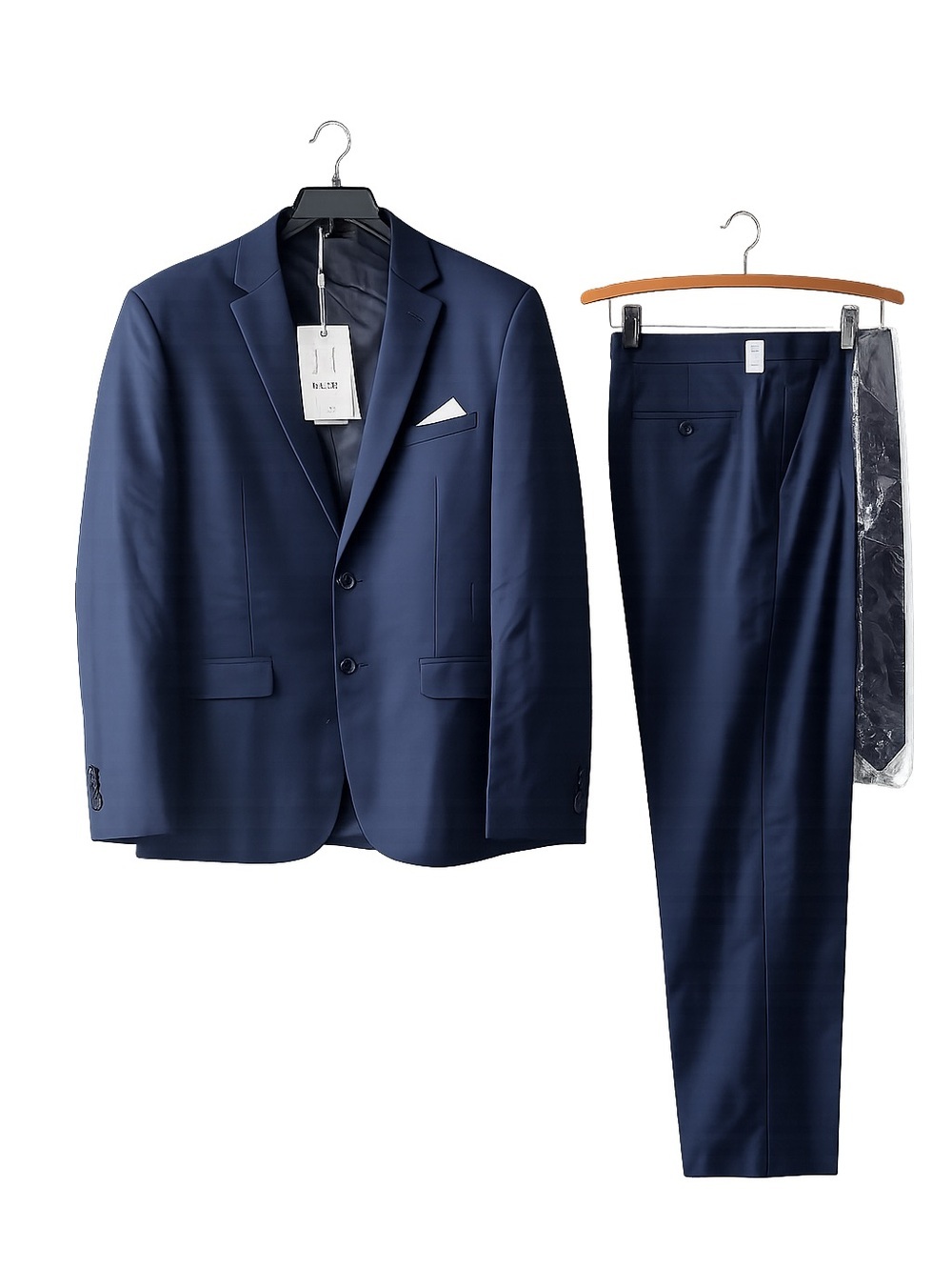 Men’s navy blue 3 piece suit - Picture 1 of 12
